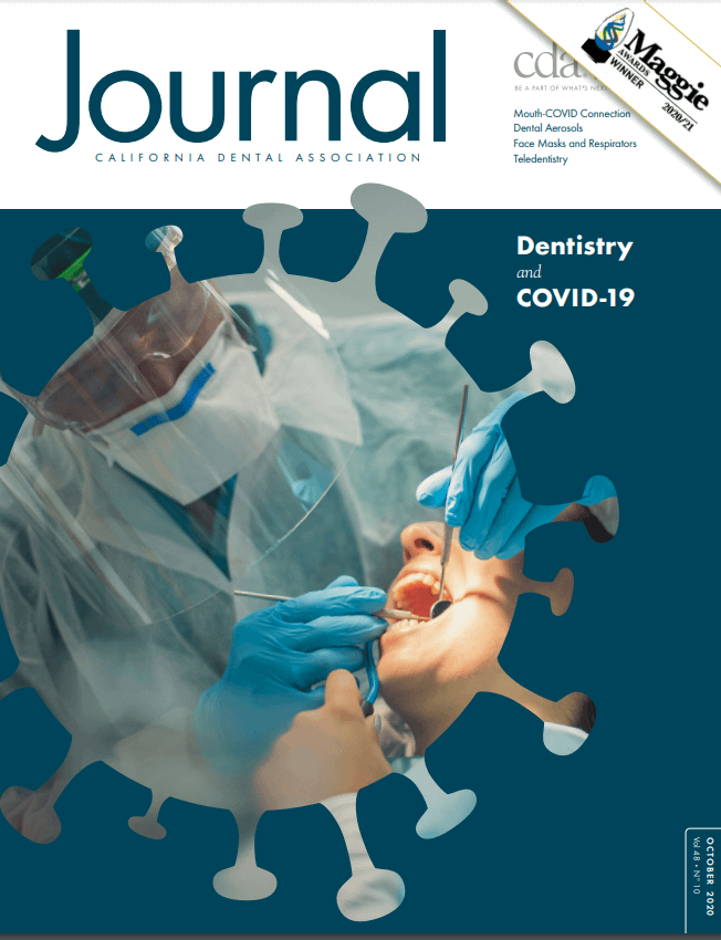 CDA-Journal-Oct-2020-COVID-19-and-dental-care-Bradford-Family-Dentistry
