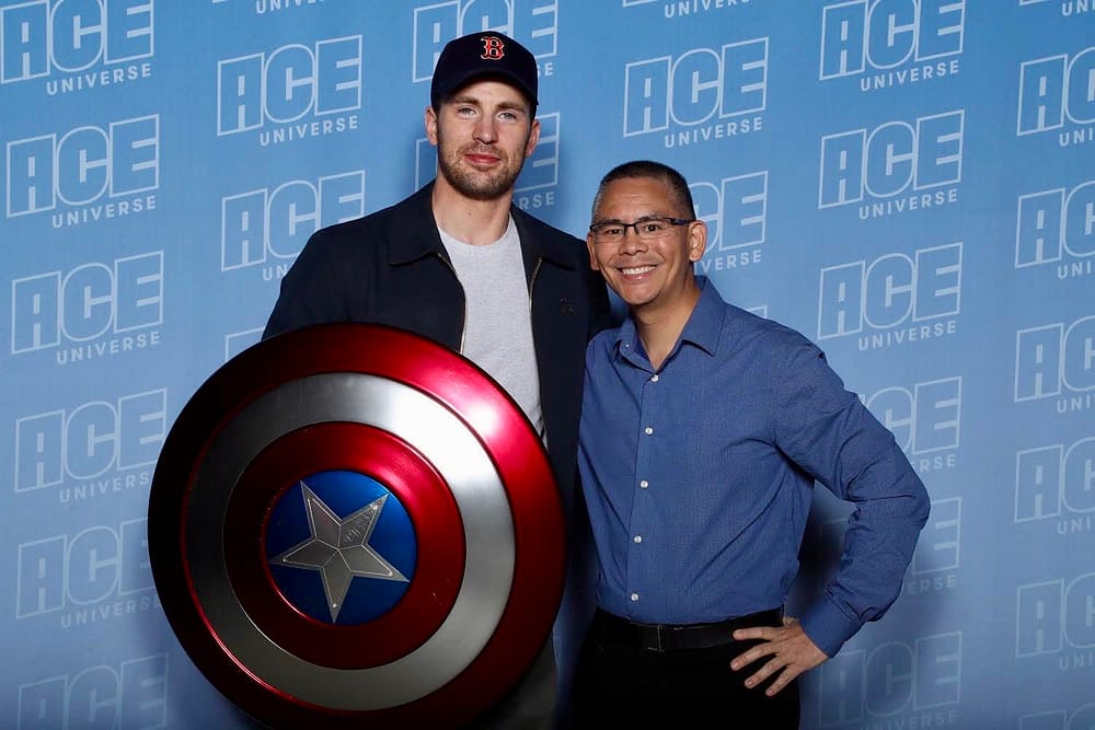 Captain America's Chris Evans and Dr. Jesse Chai