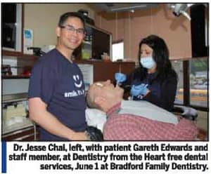 Dentist Bradford - Dentistry from the Heart 2012 | photo: Bradford Times
