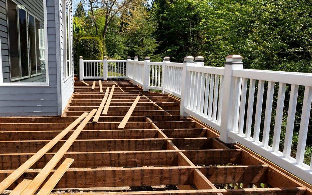 best time of year to remodel decks - April through June