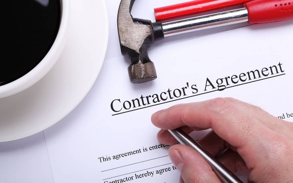 things to look for in a contractor - the contract
