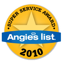 Angies List - 2010 Super Service Award