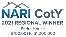 NARI CotY 2021 Winner - Best Home Remodeling Award Winner - color