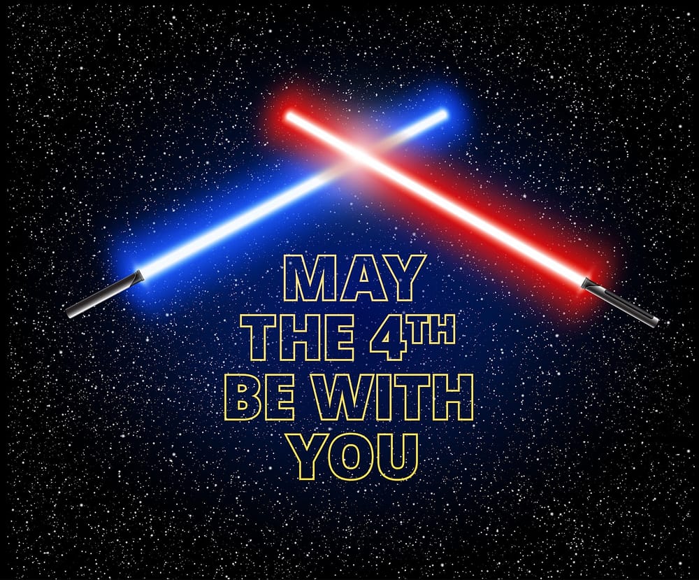 May the fourth be with you and your smile