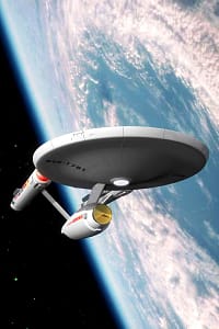 The Star Trek Enterprise Photo - Prosper with Dental Implants